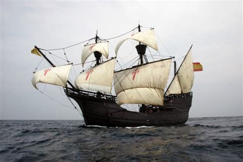 Historic Replica Of Ferdinand Magellans Galleon Nao Victoria Photo