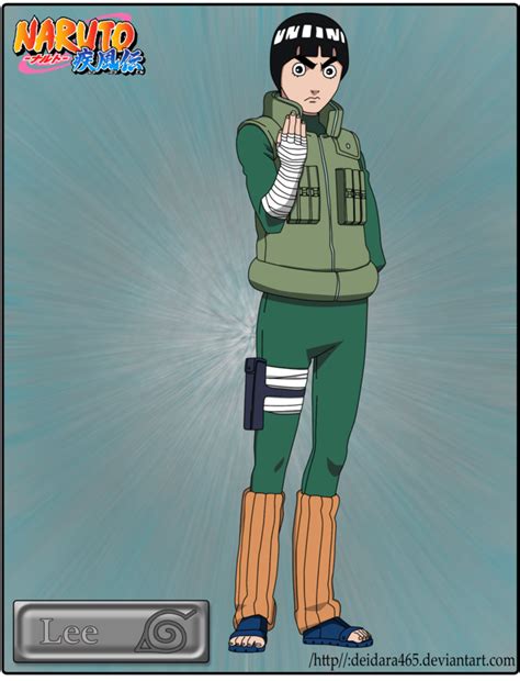 Lee By Deidara465 On Deviantart Naruto Characters Naruto Shippudden Naruto Art