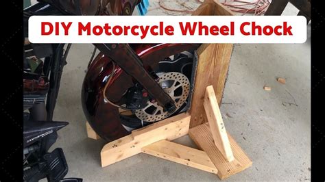 A motorcycle stand helps to lift and hold the motorcycle's back wheel off the ground. Cheap Diy Motorcycle Wheel Chock | Reviewmotors.co