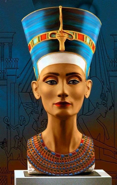 Queen Nefertiti Egyptian Queen Tattoos Egyptian Drawings Egyptian
