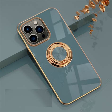 Iphone 14 Pro Max Case 2022 Allytech Ring Holder Stand Case Plating