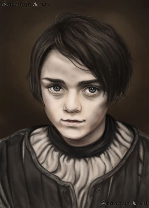 Arya Stark Game Of Thrones By Anastasja A Art On Deviantart