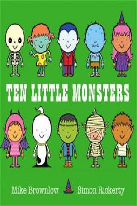 Buy Ten Little Monsters By Mike Brownlow Books Sanity