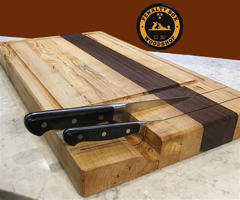 The Ultimate Cutting Board With Knife Storage Diy 10 Steps With