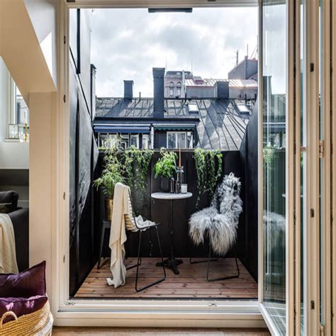 Skandinavischer Balkon Veranda And Terrasse Von Design For Love