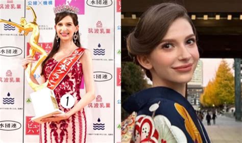 Ukraine Born Miss Japan Karolina Shiino Gave Up Her Crown Following Affair With Married Man