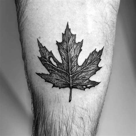 Leg Calf Guys With Leaves Tattoos In Black Ink Hand Tattoos Leg Tattoo