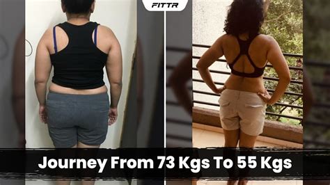 Weight Loss Alert Journey From Kgs To Kgs Fat To Fit Fittr Youtube