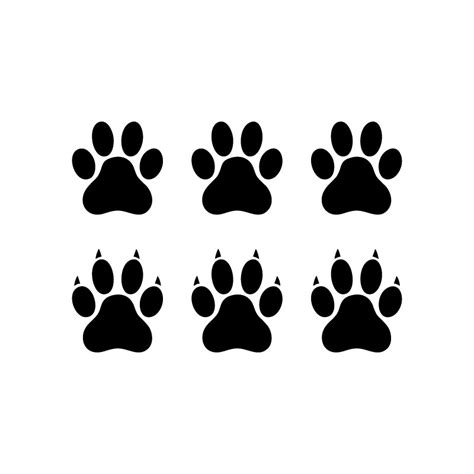 Dog Paw Print Paw Icon Clipart Png