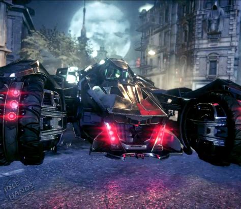 Idle Hands Batman Arkham Knight Batmobile Battle Mode Revealed