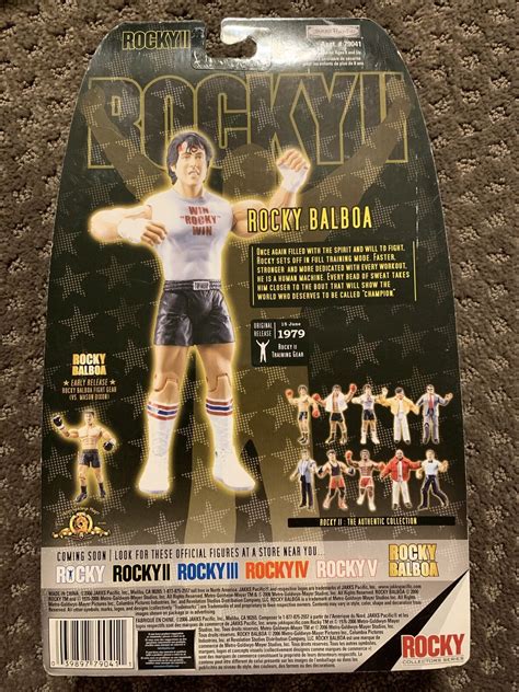 Rocky Ii Rocky Balboa Training Gear Jakks Pacific Figure Boxing Ebay
