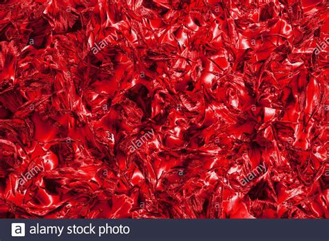 Abstract Red Shiny Background Blurred Flower Petals Backdrop