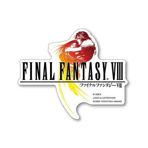 Sticker Final Fantasy Viii Logo Meccha Japan