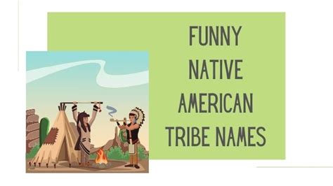 100 Funny Native American Names For Kids Boys And Women