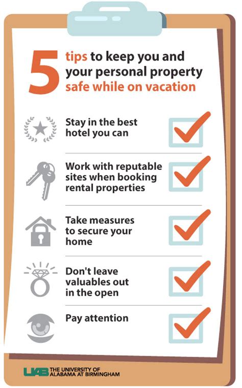 Five Tips To Stay Safe While On Vacation News Uab