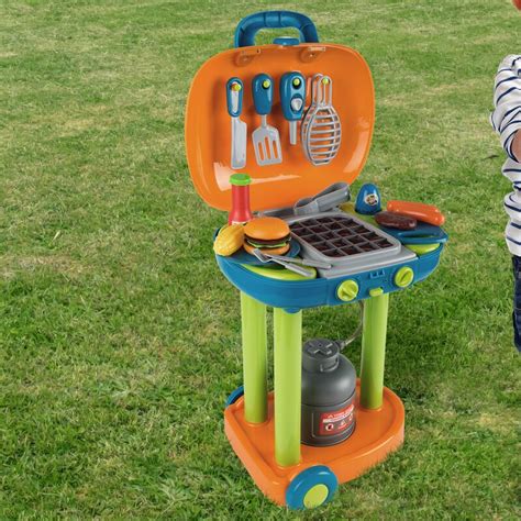 Hey Play Pretend Play Bbq Grill Toy Kitchen Set And Reviews Wayfair