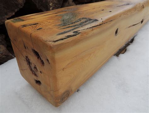Reclaimed Antique Wood Mantel Rustic Cedar Fireplace Mantel Etsy