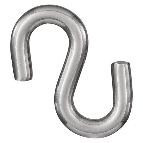 National Hardware Stainless Steel S Hook 2 Pack At