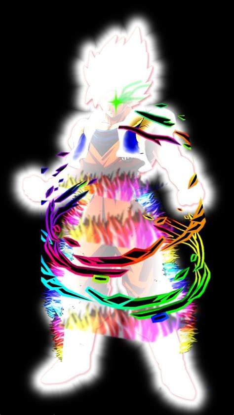 Hyper Goku Final Form Light Rainbow Mui Full Power Omnipotent Drip God Fusion Goku X
