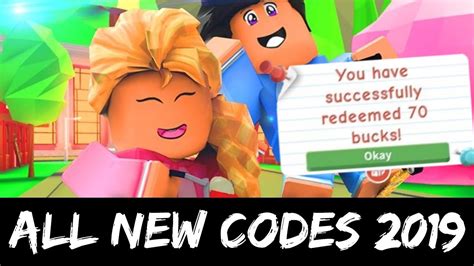 Here is a full list of all adopt me codes that you can use to get exciting items. ALL *2019* ADOPT ME NEW CODES (Roblox Adopt Me) - YouTube