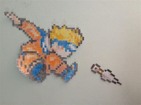 Naruto Uzumaki Pt I Pixel Art By Thejackedex On Deviantart