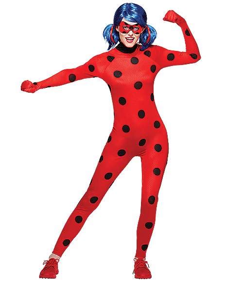 Adult Miraculous Ladybug Catsuit Costume Spencers