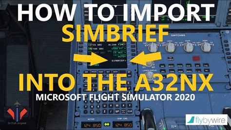 How To Import A Flight Plan From Simbrief Into The Flybywire A32nx Mcdu