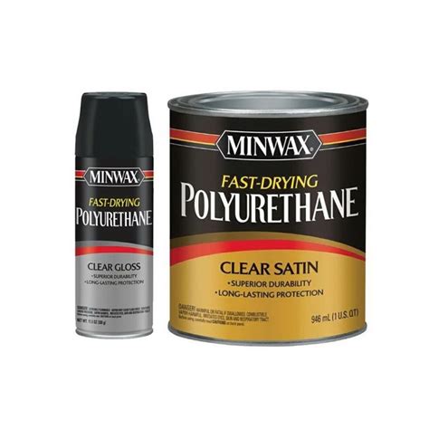 Buy Minwax 305034444 Fast Drying Polyurethane Semi Gloss Liquid