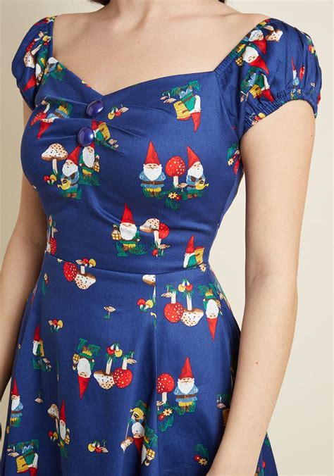 Collectif X Mc Copacetic Charm A Line Dress Dress A Line Dress