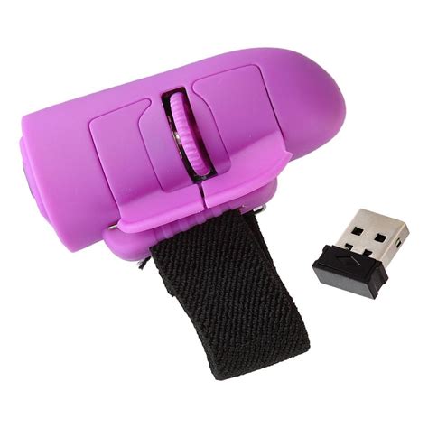 Mini 24g Wireless Usb Finger Mouse Bluetooth Handheld Mice For Laptop