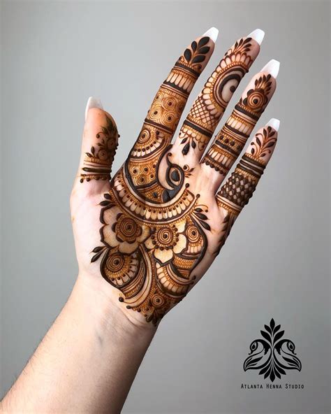 Mandhi Desgined 35 Beautiful And Easy Mehndi Designs For Eid You Must