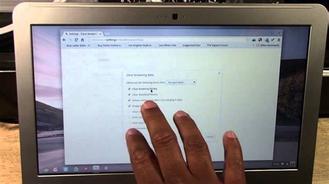 You will be able to run cmd and get to the. Chromebook: How to Clear Your Web History - YouTube