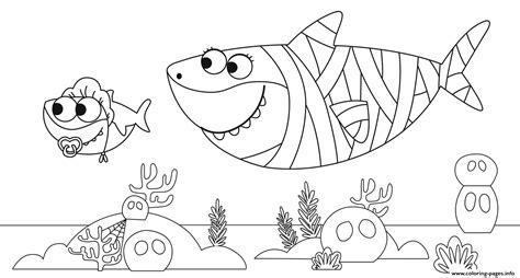 Baby Shark Coloring Pages Crayola Baby Shark Giant Coloring Pages