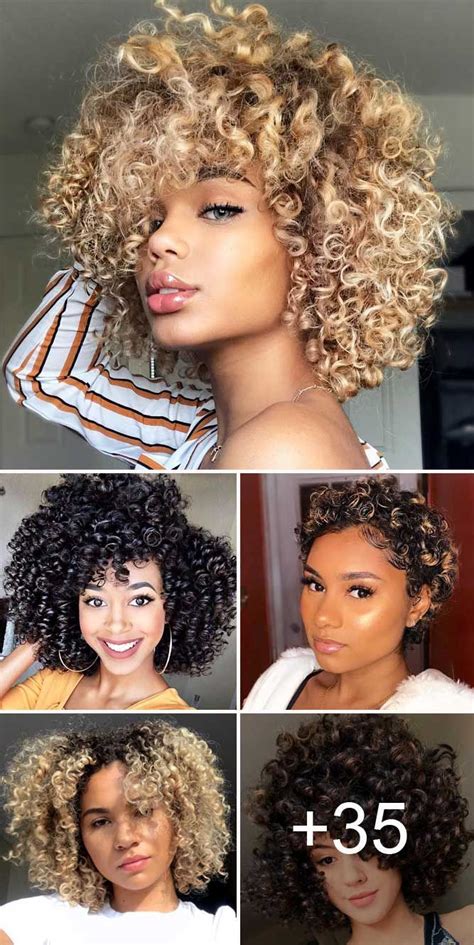 55 Sassy Short Curly Hairstyles 2021 To Wear At Any Age Curly Hair Styles Naturally Short