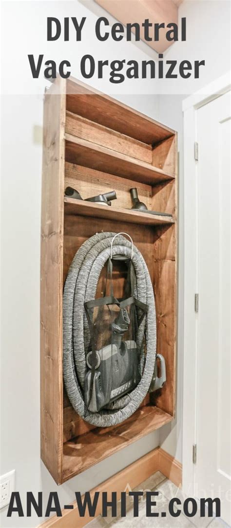 Replacing your central vacuum motor is a diy project, so you may feel like it's a free option. Central Vac Hose Reel and Attachment Organizer | Ana white, Hose storage, Vacuum cleaner storage