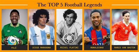 The Top 5 Football Legends