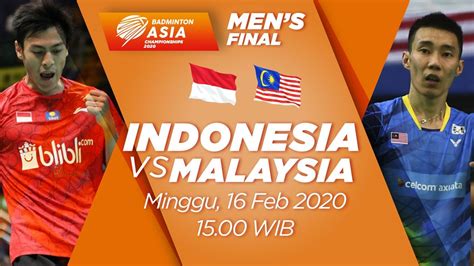 Link Live Streaming Final Badminton Asia Team Championship 2020