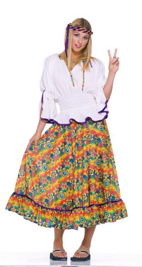 Woodstock Girl Hippie Costume Costumes For Women Girl Costumes