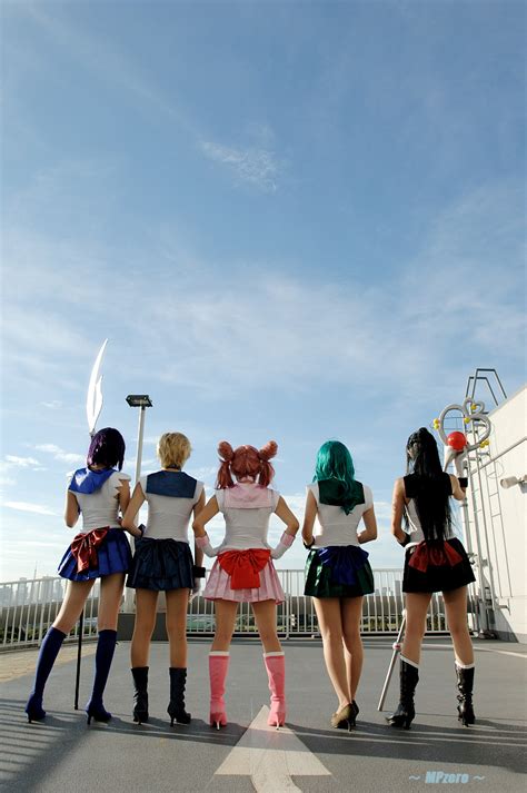 Safebooru Bishoujo Senshi Sailor Moon Boots Chibi Usa Cosplay Kaiou Michiru Meiou Setsuna