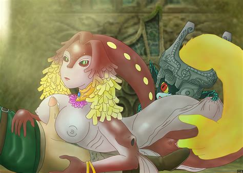 Post 695733 Bpq00x Legend Of Zelda Link Midna Queen Rutela Twili Twilight Princess Zora