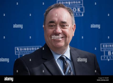 Scottish Politician And First Minister Of Scotland Alex Salmond Stock