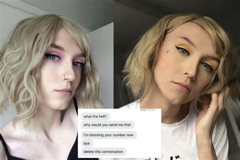 Transgender Woman Shocks Pervert Who Sent Nudes By Sending A Picture Of