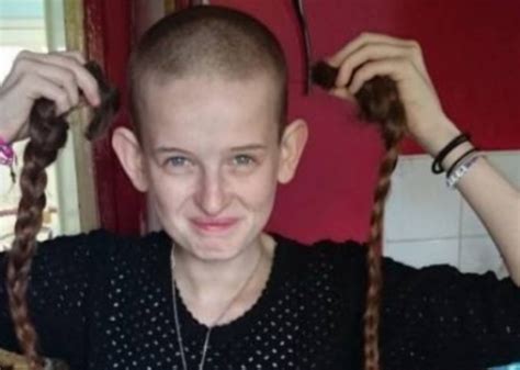 Teen Who Shaved Head For Cancer Charity Told She Must Wear Wig