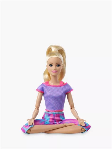 Barbie Made To Move Blonde Ponytail Doll