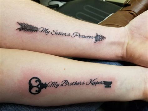 My Sister S Keeper Tattoo Designs Tatto Ideas