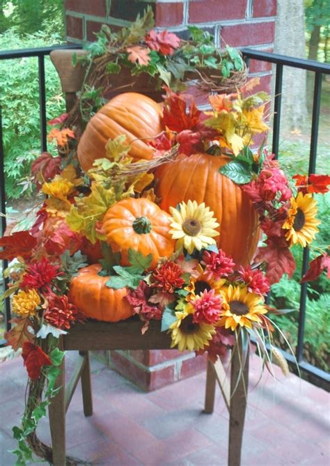 Shelley B Decor And More Fall Porch Decorating