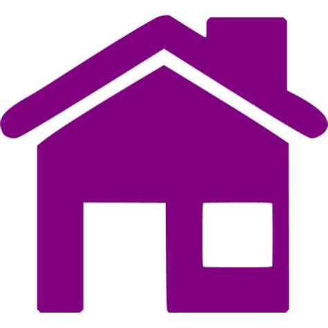 Purple Home 5 Icon Free Purple Home Icons