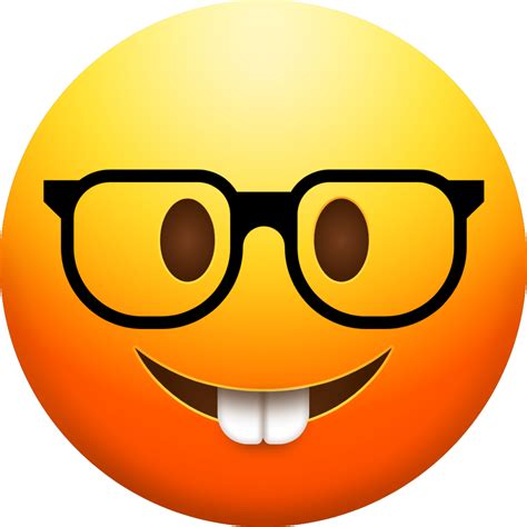 Nerd Face Emoji Download For Free Iconduck