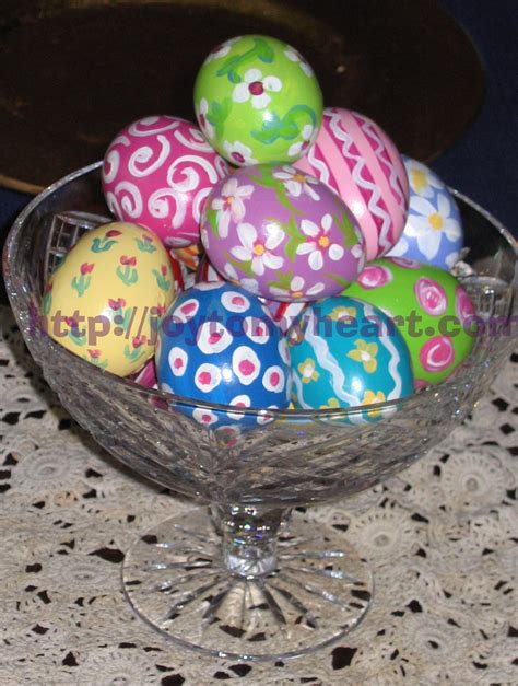 Hand Painted Easter Eggs
