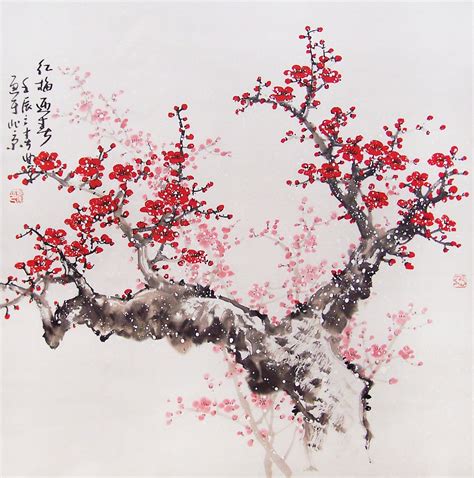 Japos Blossoms Art Cherry Blossom Art Art